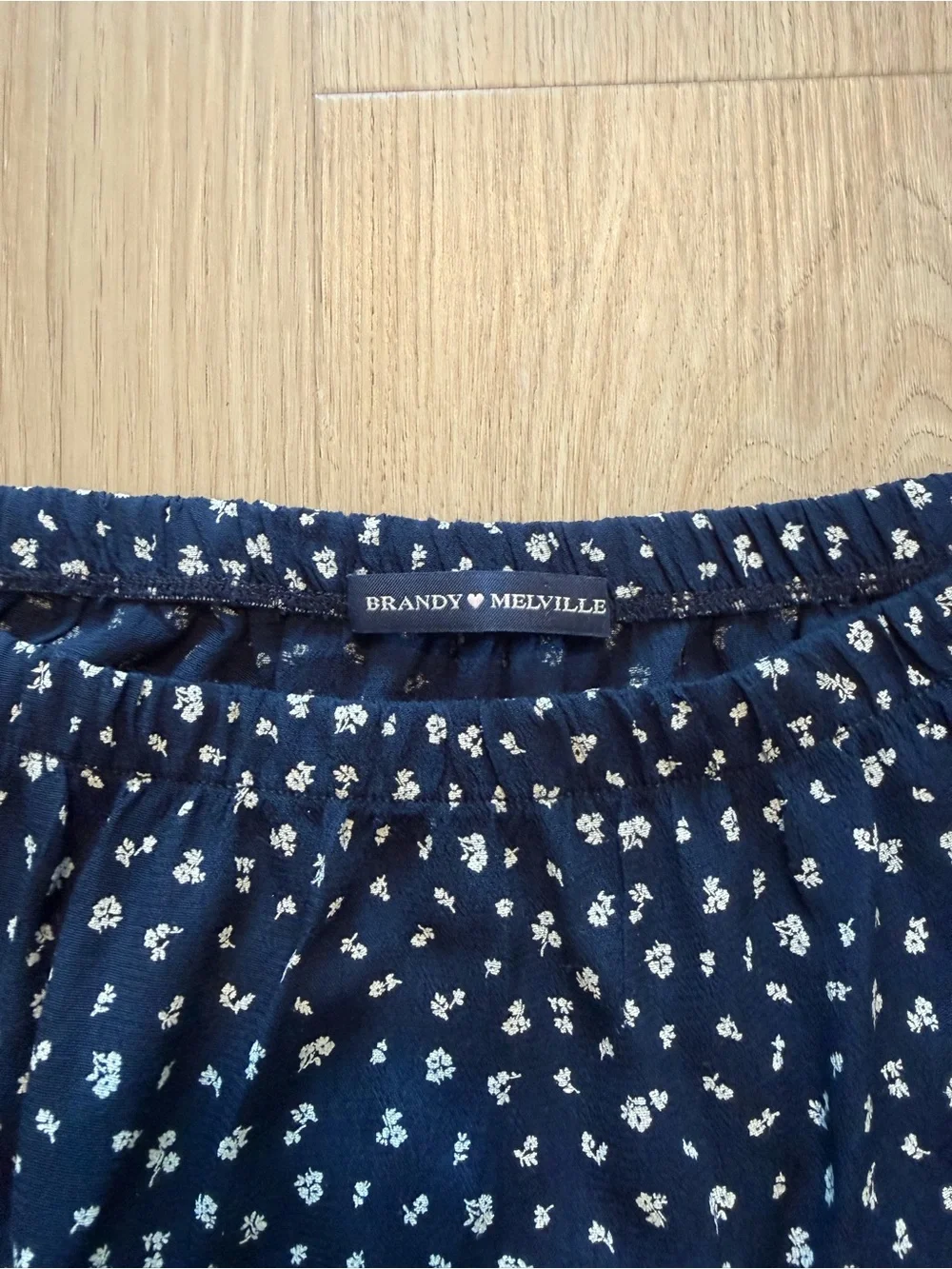 Brandy Melville Izzy Floral Mini Skirt